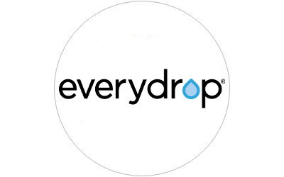 Everydrop Brand logo in a white circle with thin grey outline